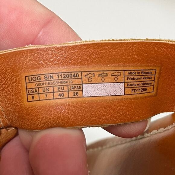 UGG Women's Gaila Slip On Sandal Size 9 - Picture 9 of 9